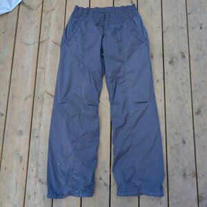 Lululemon Gray Athleisure Pants with Drawstring Waist